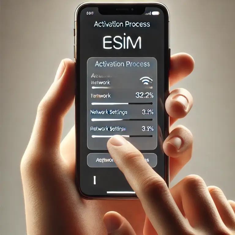 Activating an eSIM for Halloween in the USA on an iPhone